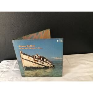 Jimmy Buffett vinyl record Living and Dying in 3/4 Time ABC Dunhill